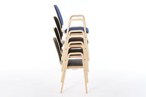 Der Stuhlstapel Oslo AL SP RP in der Seitenansicht